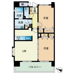 エコルクス赤坂IIの物件間取画像